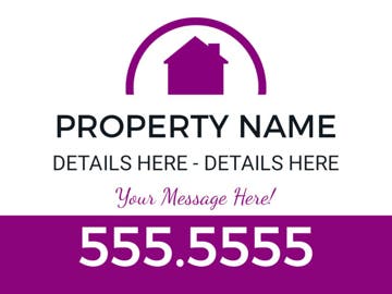 Picture of 18" x 24" Property Management 5