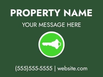 Picture of 18" x 24" Property Management 12