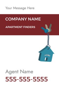 Picture of 18" x 12" Property Management 8