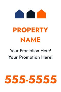 Picture of 18" x 12" Property Management 7