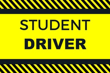 Picture of 12" x 18" Student Driver 1