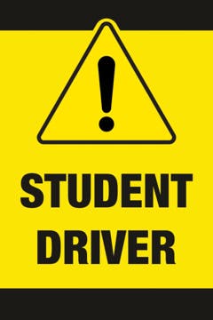 Picture of 18" x 12" Student Driver 8