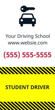 Picture of 24" x 12" Student Driver 3