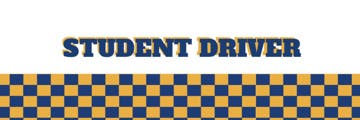 Picture of 6" x 18" Student Driver 6
