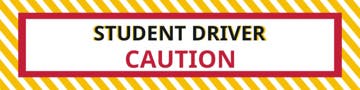 Picture of 6" x 24" Student Driver 4