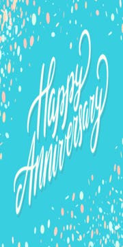 Picture of 24" x 12" Anniversary 1