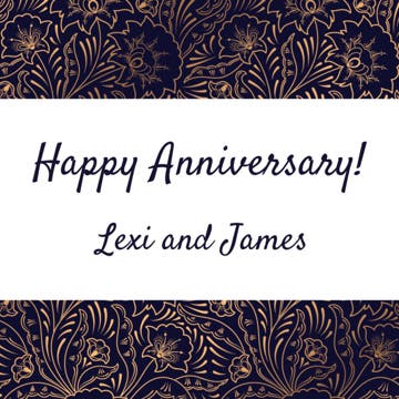 Picture of 24" x 24" Anniversary 5