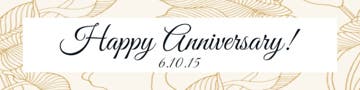 Picture of 6" x 24" Anniversary 7