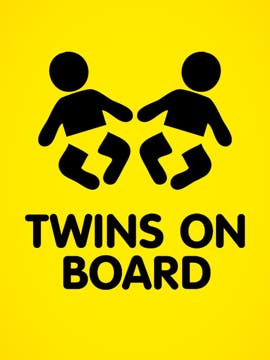 Picture of 24" x 18" Baby On Board 2