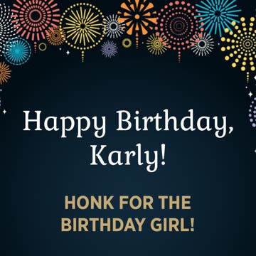 Picture of 12" x 12" Birthday 2