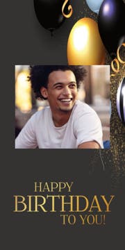 Picture of 24" x 12" Birthday 6