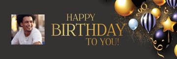 Picture of 6" x 18" Birthday 6