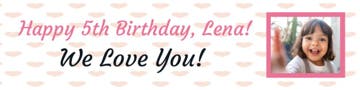 Picture of 6" x 24" Birthday 3