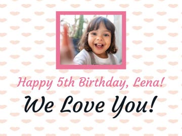 Picture of 9" x 12" Birthday 3