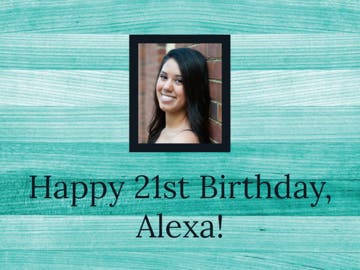 Picture of 9" x 12" Birthday 5
