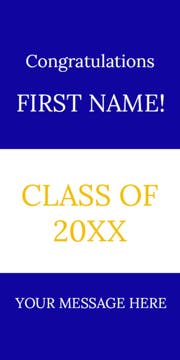 Picture of 24" x 12" Graduation 1