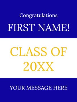 Picture of 24" x 18" Graduation 1