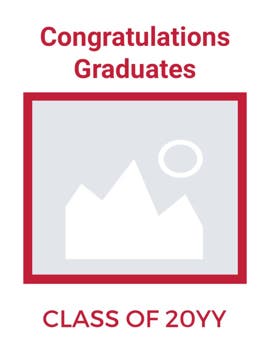 Picture of 24" x 18" Graduation 7