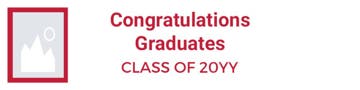 Picture of 6" x 24" Graduation 7