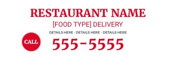 Picture of 6" x 18" Restaurant 14