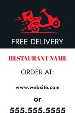 Picture of 18" x 12" Delivery 1