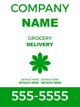 Picture of 24" x 18" Delivery 12