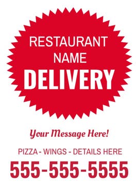 Picture of 24" x 18" Delivery 9