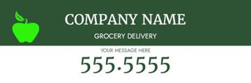 Picture of 6" x 18" Delivery 21
