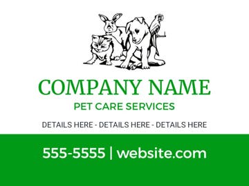 Picture of 9" x 12" Pet Care 4