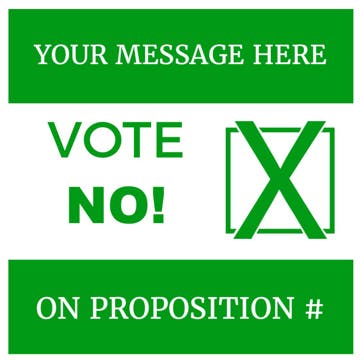 Picture of 24" x 24" Political Campaign 14