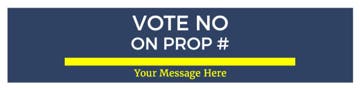 Picture of 6" x 24" Political Campaign 7