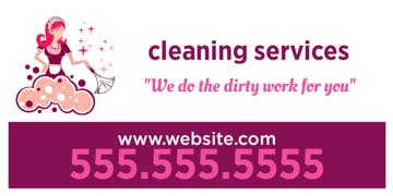 Picture of 12" x 24" Cleaning Services 5