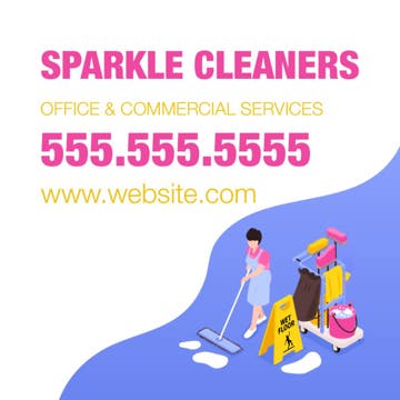 Picture of 24" x 24" Cleaning Services 8