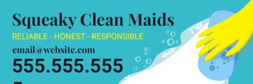 Picture of 6" x 18" Cleaning Services 3
