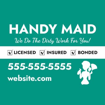 Picture of 24" x 24" Cleaning Services 878756851