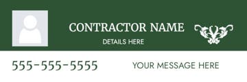 Picture of 6" x 18" Contractor 8