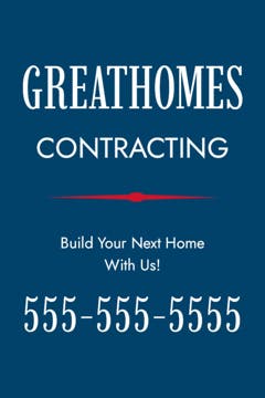 Picture of 18" x 12" Contractor Services 3663209