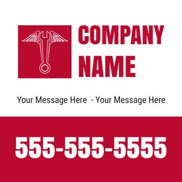 Picture of 24" x 24" Auto Care 878741605