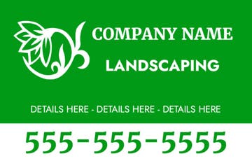 Picture of 12" x 18" Landscaping 1