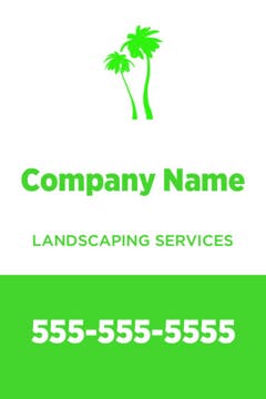 Picture of 18" x 12" Landscaping 15