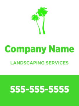Picture of 24" x 18" Landscaping 15