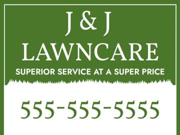 Picture of 18" x 24" Landscaping Services 4712285