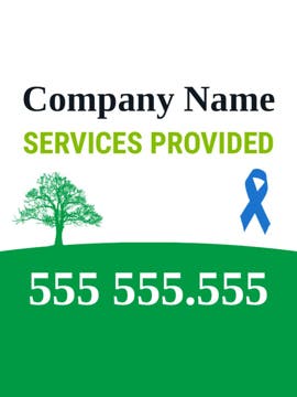 Picture of 24" x 18" Landscaping Services 4936097