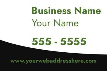 Picture of 12" x 18" Business 607068