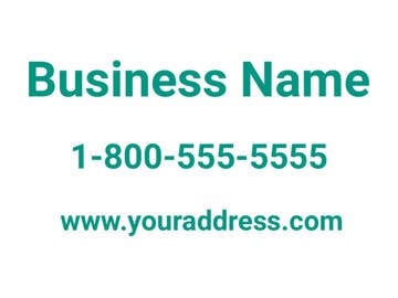 Picture of 9" x 12 Business 947445