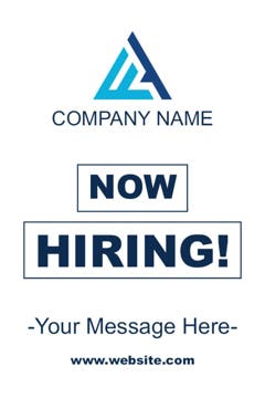 Picture of Now Hiring 9 - 18x12