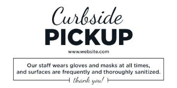 Picture of Curbside pickup/Drive thru-14- 4x8