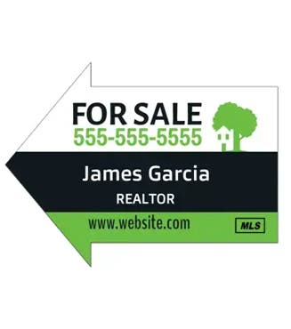 Picture for category Arrow Shaped Signs