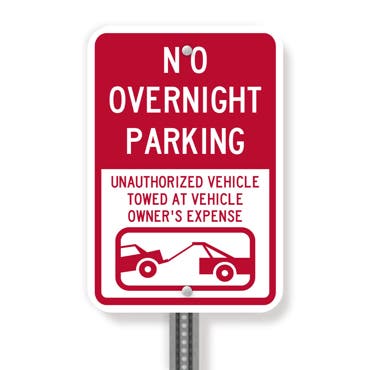 Picture for category No Overnight Parking