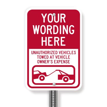 Picture for category Custom No Parking Signs